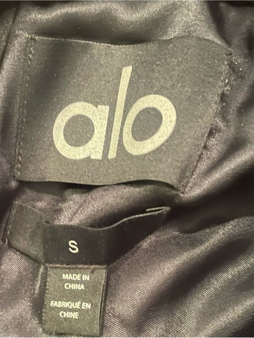 AUTHENTIC ALO OVERSIZED FAUX MINX COAT SIZE SMALL - Picture 7 of 11